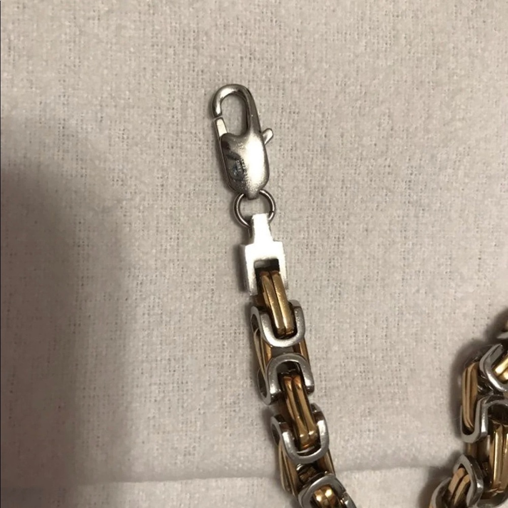 Stainless Steel Byzantine Chain